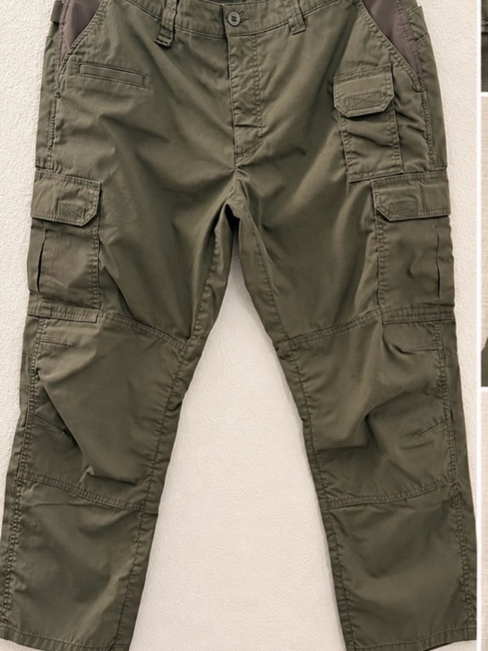 5.11 Tactical Olive Green Cargo Pants with Multiple Utility Pockets 40/30